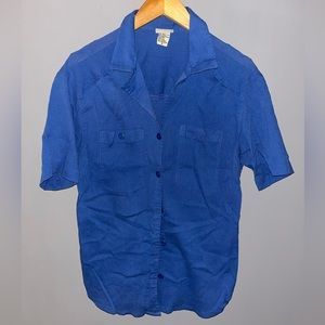 Blue‎ Button Up Shirt
